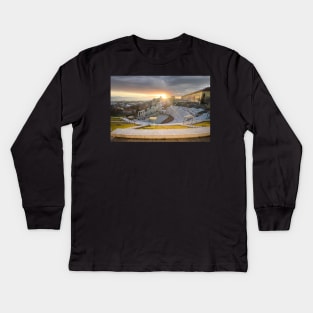 Amphitheatre in Plovdiv, Bulgaria Kids Long Sleeve T-Shirt